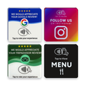 Mix bundle of 40 square NFC cards, 10 of each kind