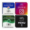 Mix bundle of 80 square NFC cards, 20 of each kind